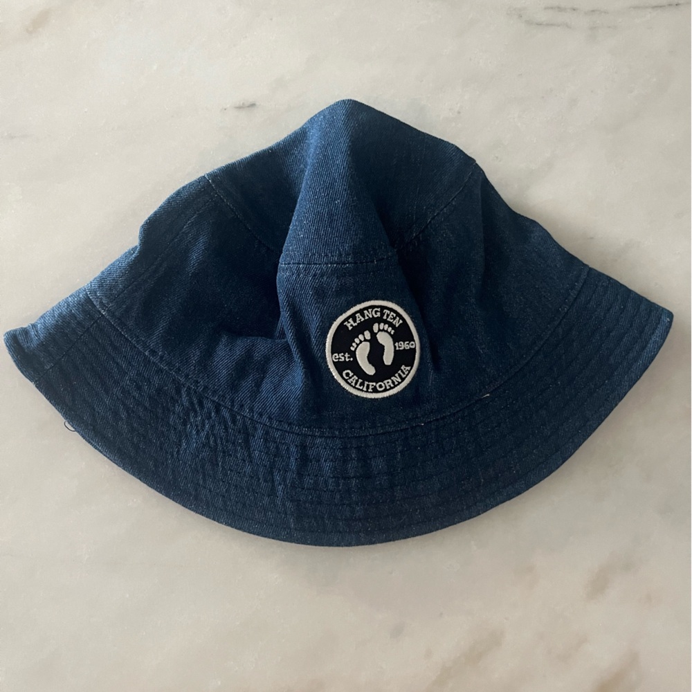 Hang Ten Dark Blue Denim Bucket Hat